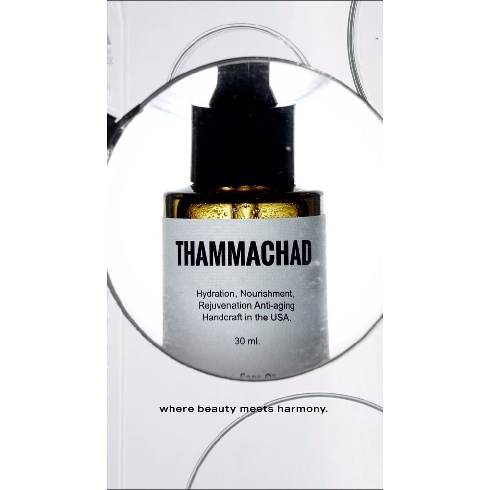 Thammachad Face Oil All Natural Hydrate Brighten Anti-Aging Made USA New Sealed